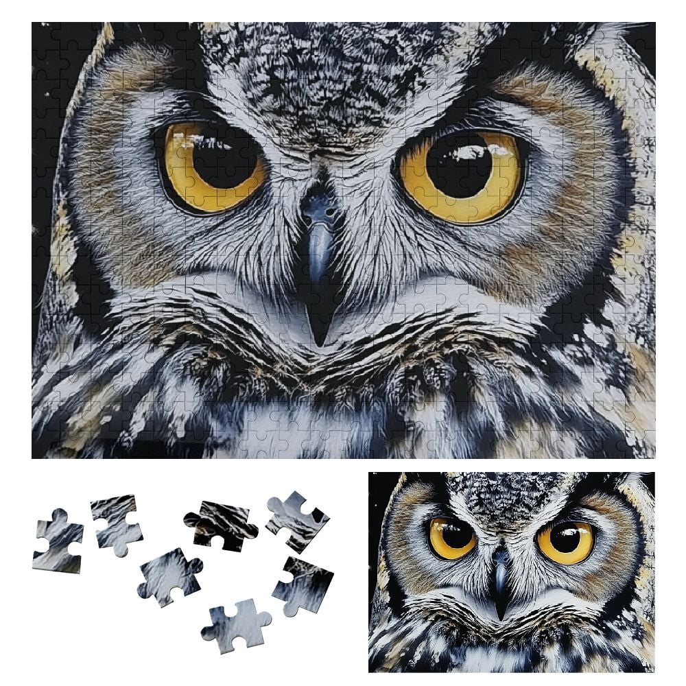 Turtle Puzzle The Puzzled Tree Owl Wooden Jigsaw Puzzle - 271 Piece XL ...