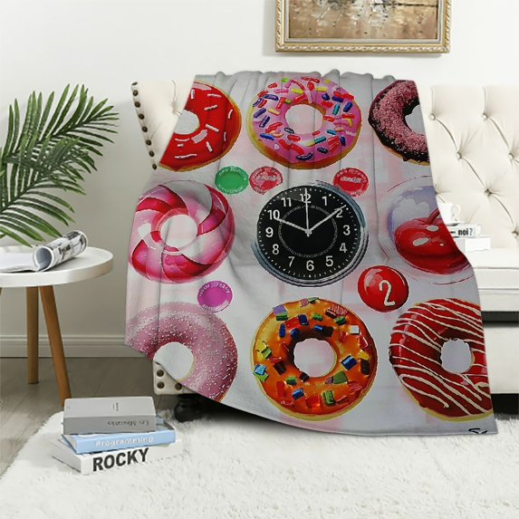 Sheronv Pop Art Warm Lightweight Blanket Soft Fleece Throw Blanket for All Seasons - Cow Gifts Decor for Living Rooms and Sofas - Available in Multiple Sizes 50x60in