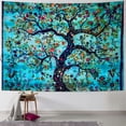 thumbnail image 1 of Sheronv Tree of Life Quilt Art Tapestry Wall Hanging Unique Style Graphic Tapestries Home Wall Decor Art for Living Room Bedroom Apartment Farmhouse Dorm 40x60inch, 1 of 6