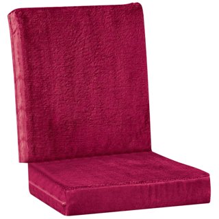 MSR Imports Chair Pad Tufted Padded Booster Cushion, 3 Thick