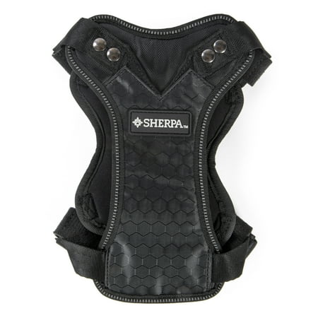Sherpa Crash-Tested Seatbelt Harness with Adjustable Fit for Dogs, Black