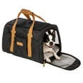 thumbnail image 1 of Sherpa Element Airline Approved Pet Carrier - Black & Tan, Large, 1 of 6