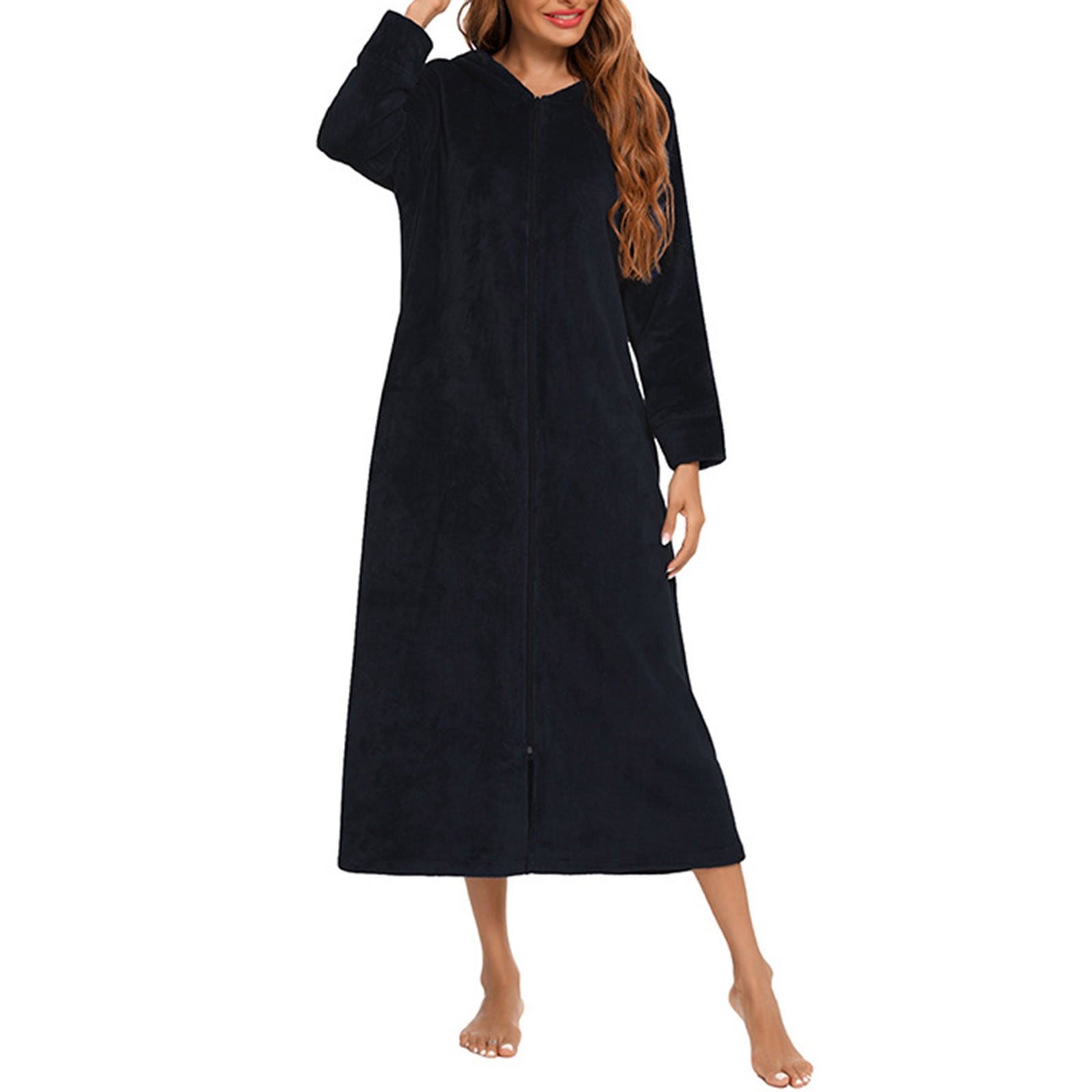 Sherpa Fleece Blanket Hoodie Women Zip Up Wearable Blanket Hoodies Girls Fluffy Adults Hooded Blankets Ultra Soft Plush Cosy Warm Cardigan Ladies Oversized Hoodie Blanket
