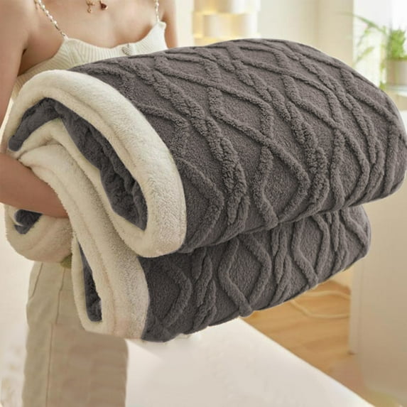 Taicans Sherpa Fleece Throw Blanket - 59.1x78.7in Extra Large,Breathable & Soft,Double-Sided Thickening for office/Home Use,Warm Cozy Decorative Blanket Fall Decor,Warm Plush Blankets for All Season