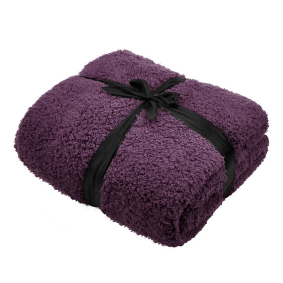 Sherpa Fleece Throw Blanket for Kids,Super Soft Light Weight Reversible Fuzzy Snuggle Blanket for Camping Couch Bed All