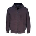 thumbnail image 1 of Sherpa-Lined Duck Canvas Hooded Jacket, 1 of 5