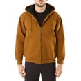 thumbnail image 1 of Sherpa-Lined Duck Canvas Hooded Jacket, 1 of 5