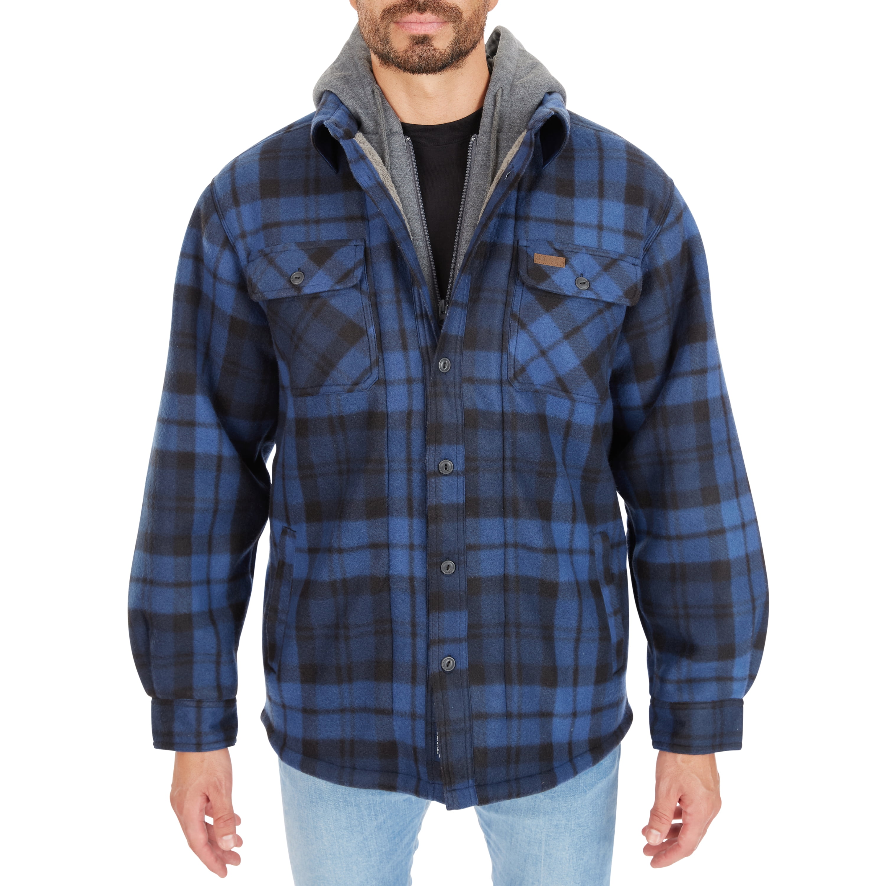 Walmart dickies flannel top jacket