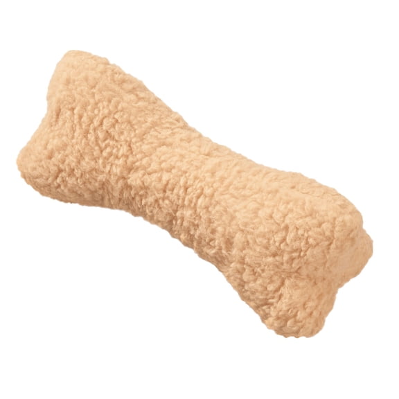 Sherpa Neck Cradle Pillow by OakRidge, 15” L x 7” W – 100% Polyester Fabric Neck Pillow with Contoured Butterfly Shape, Comfortable Travel Pillow with Extra Head & Shoulder Support, Camel
