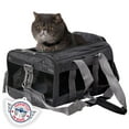 thumbnail image 1 of Sherpa Original Deluxe Travel Pet Carrier, Airline Approved & Guaranteed On Board - Charcoal, Small, 1 of 13