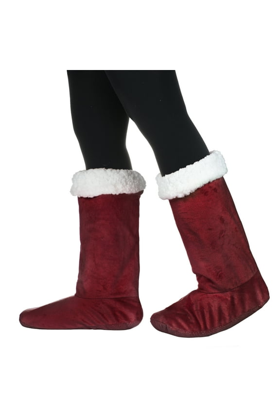 Sherpa Slipper Socks for Women,Winter Indoor Home Non Skid Booties