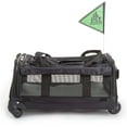 thumbnail image 1 of Sherpa Ultimate On Wheels Travel Pet Carrier, Airline Approved & Guaranteed On Board - Black, Large, 1 of 11