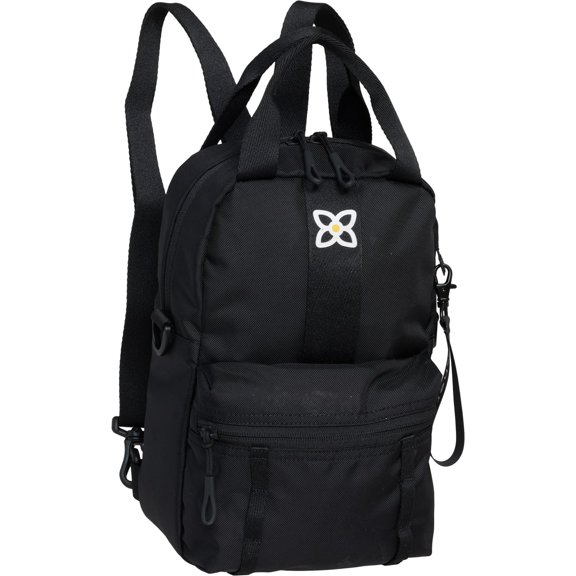 Sherpani Logan Mini Backpack Raven RFID Travel Daypack Recycled