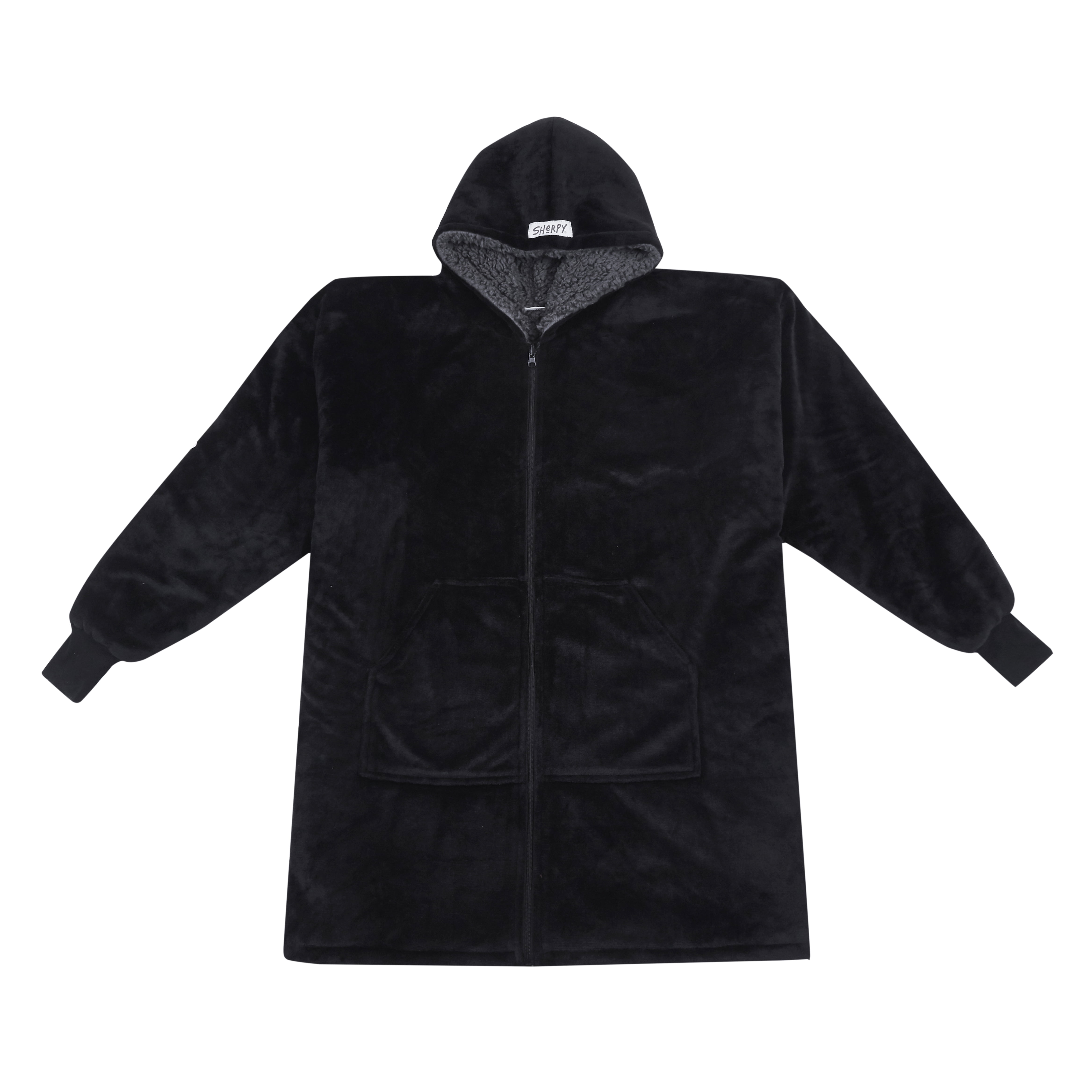 Comfy black hoodie discount