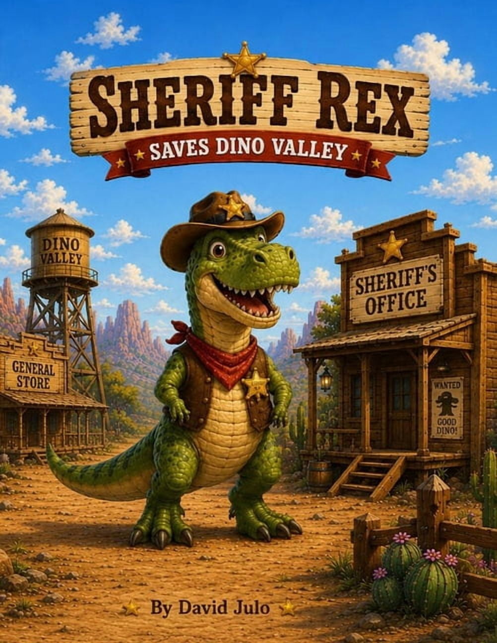 Sherriff Rex Saves Dino Valley: Sheriff Rex Save Dino Valley, (Paperback)