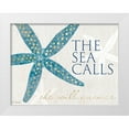 thumbnail image 1 of Sherrill, Kate 14x12 White Modern Wood Framed Museum Art Print Titled - The Sea Calls, 1 of 4