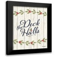 thumbnail image 1 of Sherrill, Kate 15x18 Black Modern Framed Museum Art Print Titled - Deck the Halls E, 1 of 5