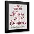 thumbnail image 1 of Sherrill, Kate 19x24 Black Modern Framed Museum Art Print Titled - Merry Little Christmas, 1 of 5
