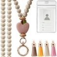 thumbnail image 1 of Sherry Cute Teacher Lanyard with Breakaway Clasp - Stylish ID Badge Holder for Teachers, School Staff & Educators, 1 of 6