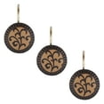 thumbnail image 1 of Sherry Kline  Belacour Shower Curtain Hooks (Set of 12) - Cocoa, 1 of 2