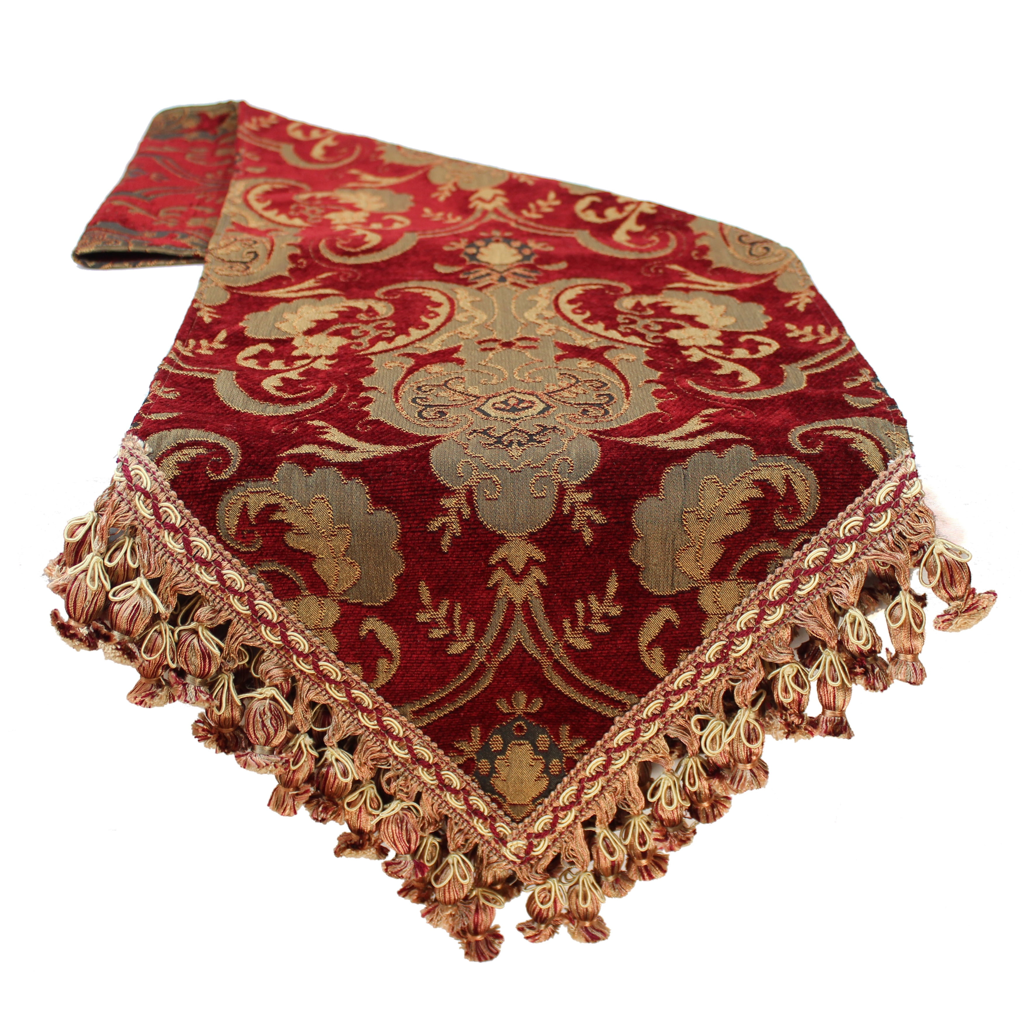 Sherry Kline  China Art Red Luxury Table Runner 13 x 90
