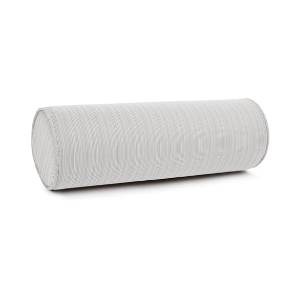 Sherry Kline Island Breeze Indoor/Outdoor Corded Neck Bolster Eggshell 6"x 18" Set of 2