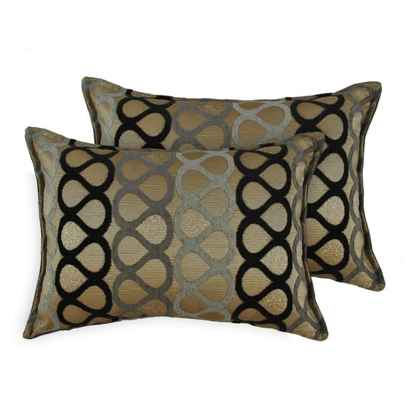 Sherry Kline  Knots Boudoir Throw Pillows (Set of 2)