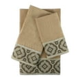 thumbnail image 1 of Sherry Kline  Merrill Beige 3-piece Embellished Towel Set, 1 of 2