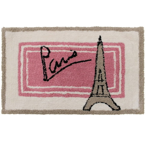 Sherry Kline  Paris Cotton 20 x 30 Bath Rug - 1'8" x 2'6"