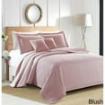 thumbnail image 1 of Sherry Kline  Rombo Embroidered 3-piece Quilt Set blush Queen, 1 of 4