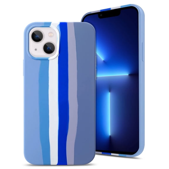 Sherry Liquid Silicone Case Compatible with iPhone 13 Case (6.1"), Premium Silicone, Full Body Protection - 3 Layer Shockproof Phone Cover, Anti-Scratch Soft Microfiber Lining