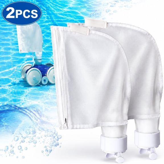 Sherry Nylon Mesh Pool Cleaner All Purpose Bag - Fits Polaris 280, 480 Cleaner - Zippered K13 K16 (2)