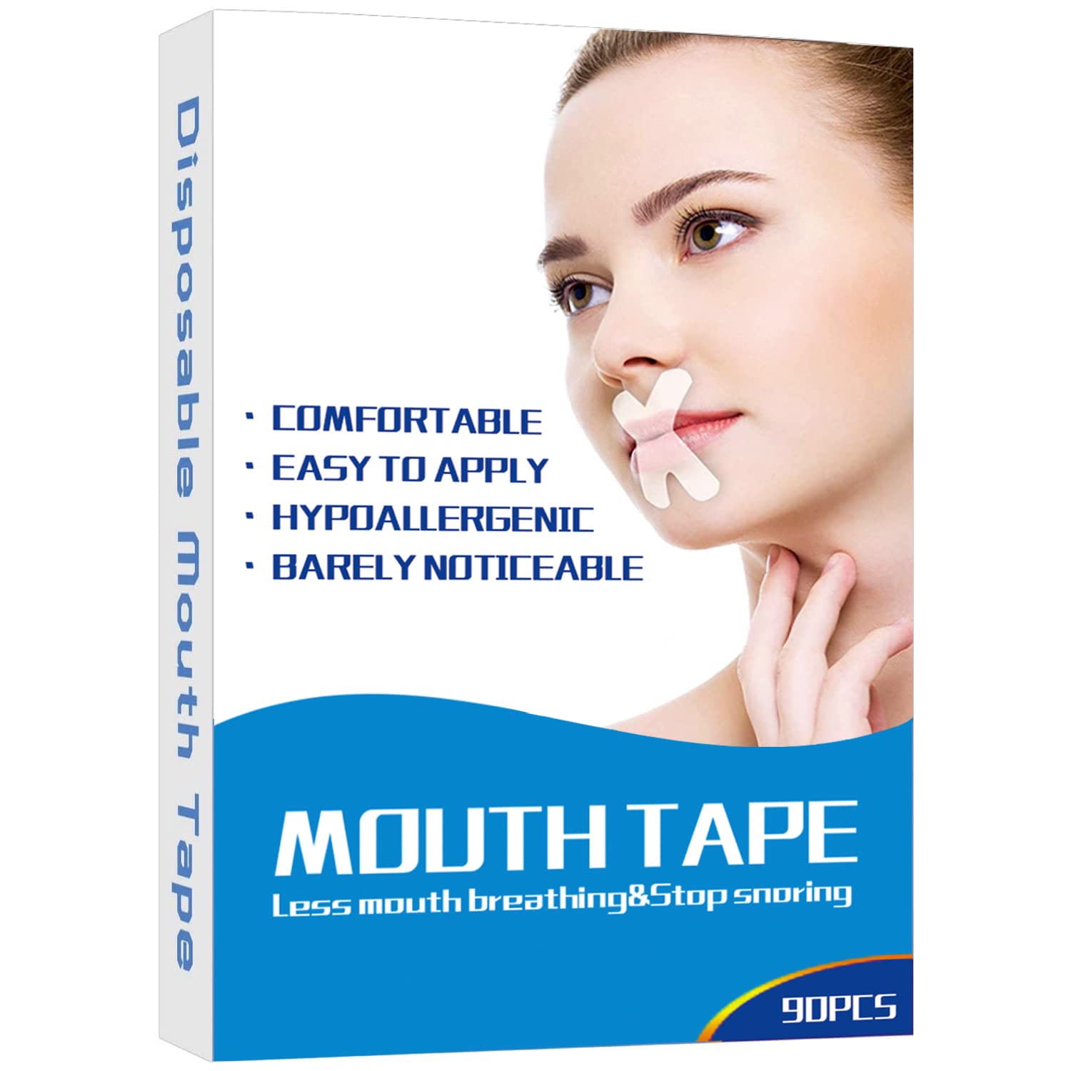 Sherry Sleep Tape Advanced Gentle Sleep Strips for Better Nose Breathing Less Mouth Breathing