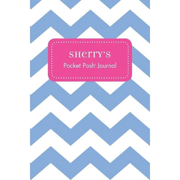Sherry's Pocket Posh Journal, Chevron, (Paperback)