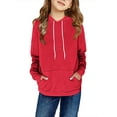 thumbnail image 1 of Sherrylily Kids Girls Fleece Hoodies Cute Hooded Sweatshirts with Pockets 4-15 Years, 1 of 3