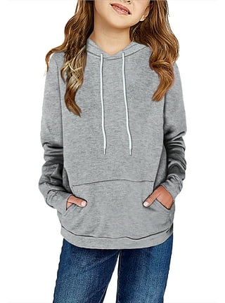 Sherrylily Girls Fuzzy Fleece Pullover Hoodies Sweatshirt Casual