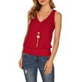 thumbnail image 1 of Sherrylily Summer Women Sleeveless Tunic Knit Tank Top Casual Camisole, 1 of 5