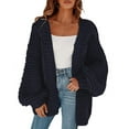thumbnail image 1 of Sherrylily Women Chunky Cardigan Cable Knit Loose Open Front Sweaters Coat, 1 of 5
