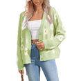 thumbnail image 1 of Sherrylily Women Floral Print Cardigan Knitted Long Sleeve Fashion Sweaters, 1 of 2