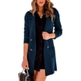 thumbnail image 1 of Sherrylily Women Open Front Cardigan Long Sweaters Cardigan Outerwear Button Down Coats, 1 of 5