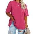 thumbnail image 1 of Sherrylily Women Plus Size T Shirts Oversized Half Sleeve Tunic Top, 1 of 3