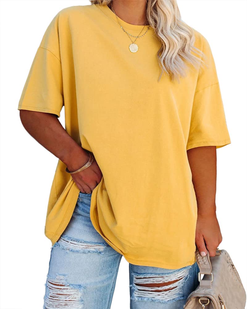 Sherrylily Women Plus Size T Shirts Oversized Half Sleeve Tunic Top ...