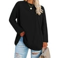 thumbnail image 1 of Sherrylily Women Plus Size Tops Long Sleeve Oversized Loose Casual Tunics XL-5XL, 1 of 4