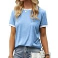 thumbnail image 1 of Sherrylily Women Summer Casual Short Sleeve T Shirts Crew Neck Tee Tops, 1 of 3