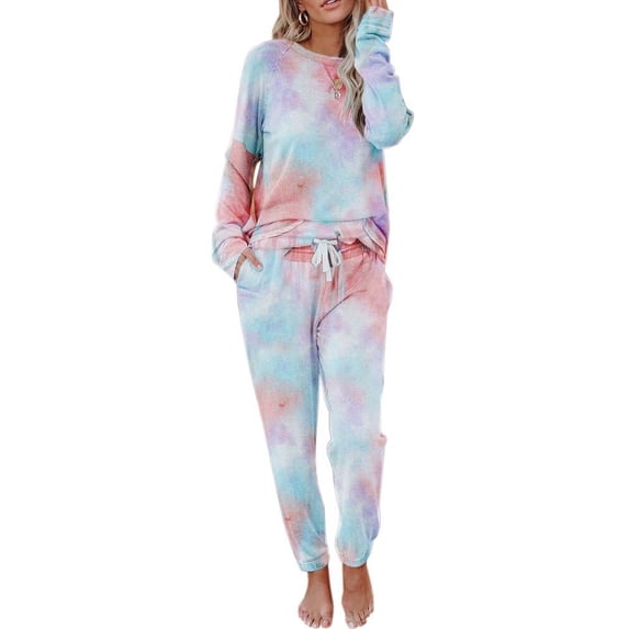Sherrylily Women Sweatsuit Set 2 Piece Long Sleeve Pullover and Drawstring Sweatpants Sport Outfits