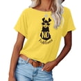 thumbnail image 1 of Sherrylily Women T Shirts Short Sleeve Summer Tops Printed Fit Tee Funny Shirts Casual, 1 of 4
