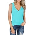 thumbnail image 1 of Sherrylily Women Tank Tops V Neck Loose Fit Sleeveless Casual Summer Tunic Shirts, 1 of 5