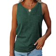 thumbnail image 1 of Sherrylily Women Tank Tops V Neck Sleeveless Casual Summer Loose Fit Tees, 1 of 4