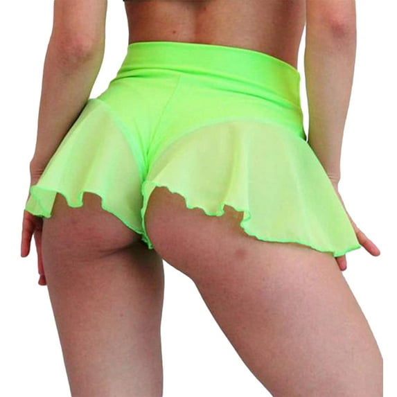 Sherrylily Women Yoga Shorts Scrunch Booty Pants High Waist Gym Butt Lifting Leggings