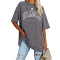 thumbnail image 1 of Sherrylily Womens Oversized Los Angeles California T Shirts Half Sleeve Summer Loose Tunic Tops S-2XL, 1 of 5